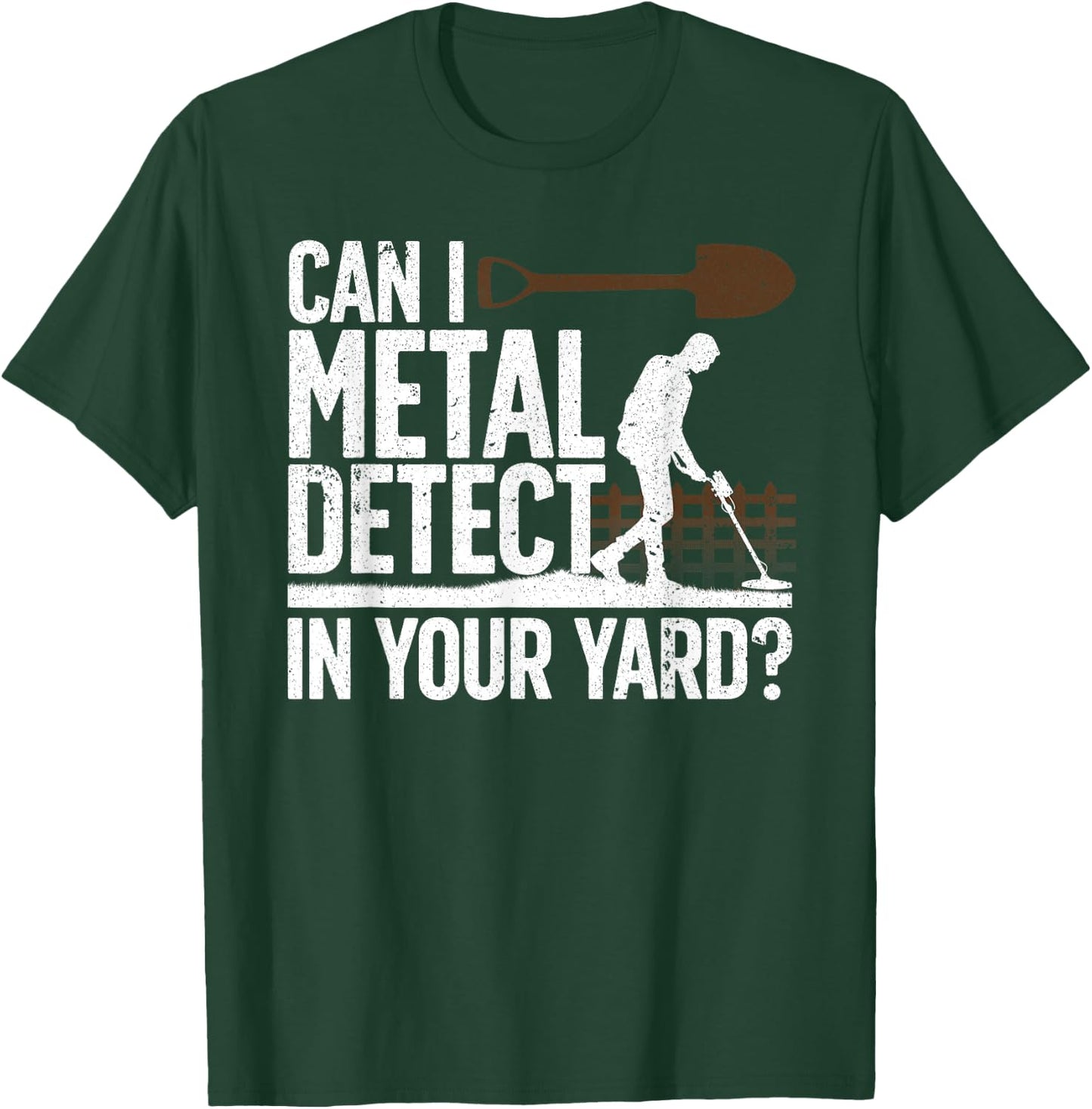 Funny Metal Detecting Design Women Metal Detectorist T-Shirt - T-Shirt | Forest
