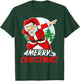 Unicorn Santa Claus Dab Christmas T-Shirt - T-Shirt | Forest