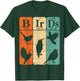 Birds Periodic Table Elements Birdwatching Ornithology T-Shirt - T-Shirt | Forest