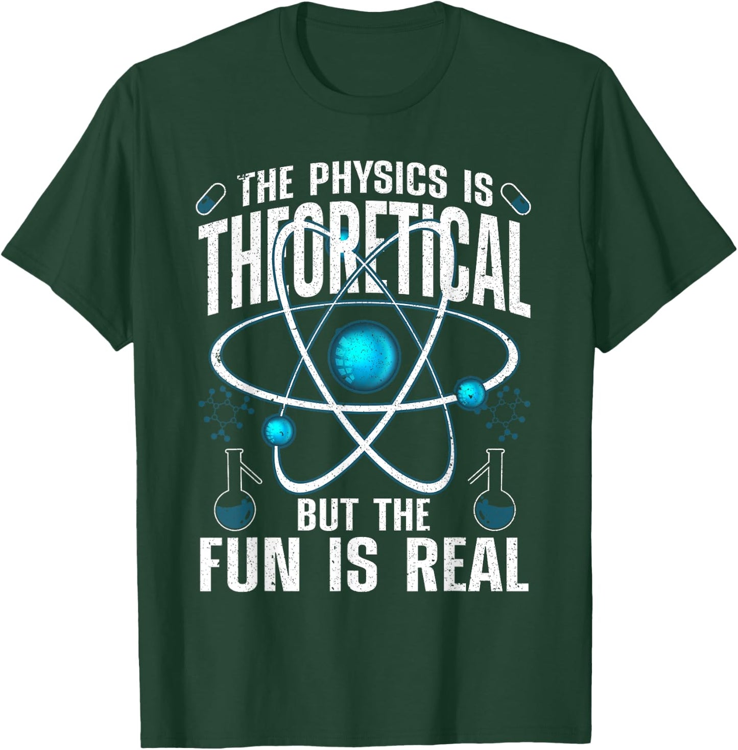 Cool Physics Women Theoretical Physics Science Lover T-Shirt - T-Shirt | Forest