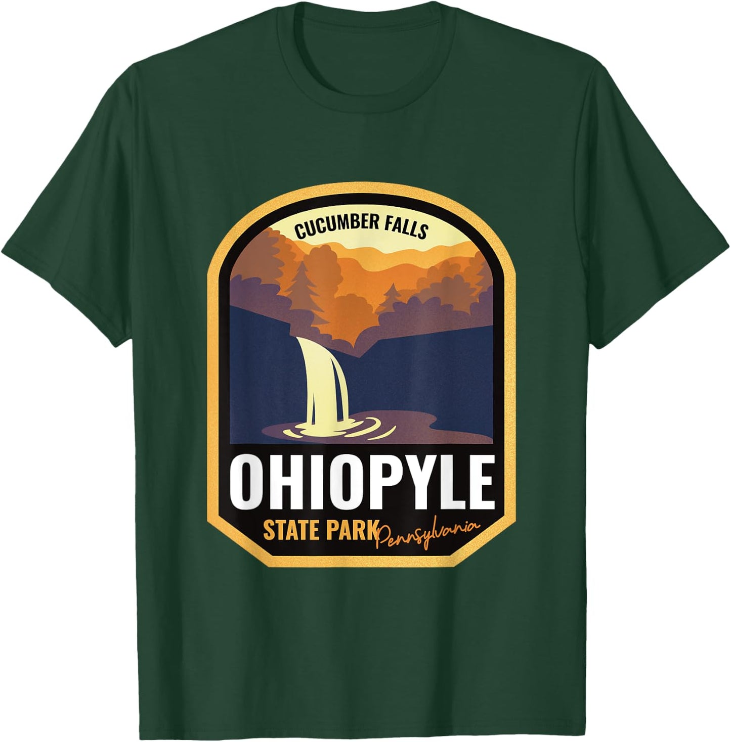 Ohiopyle State Park Pennsylvania T-Shirt - T-Shirt | Forest