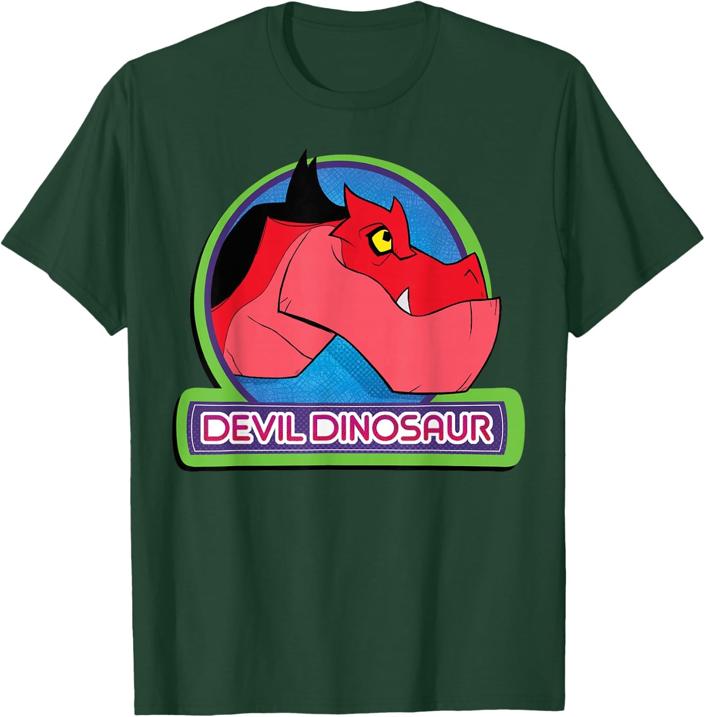 Marvel Moon Girl and Devil Dinosaur Dino Profile T-Shirt - T-Shirt | Forest