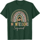 Montessori Squad Rainbow Montessori Teacher Back To School T-Shirt - T-Shirt | Forest
