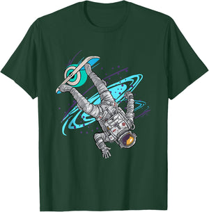 one Wheel Funny Astronaut Onewheel Float Life Skateboard T-Shirt - T-Shirt | Forest