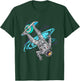 one Wheel Funny Astronaut Onewheel Float Life Skateboard T-Shirt - T-Shirt | Forest