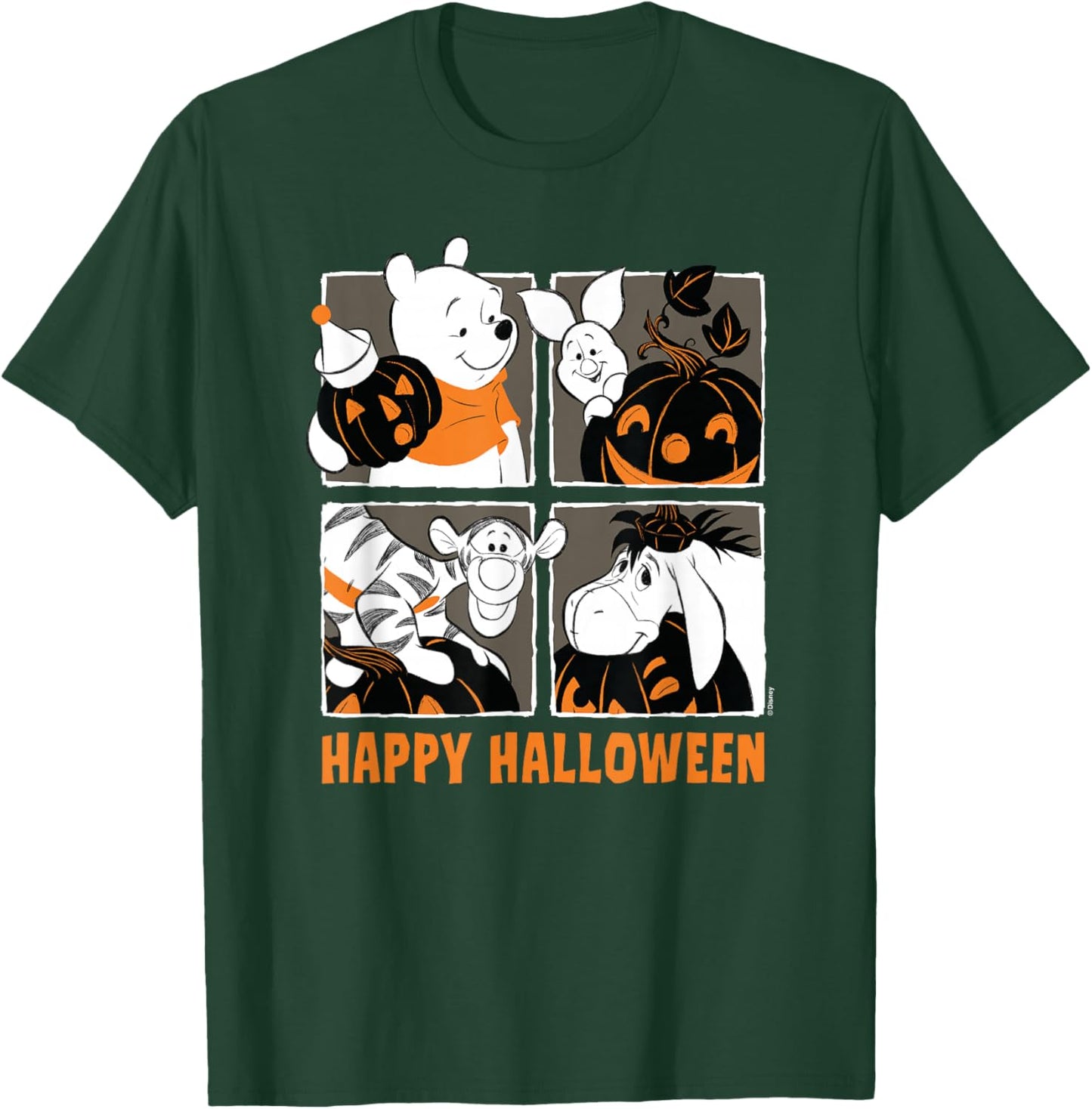 Winnie The Pooh - Happy Halloween T-Shirt - T-Shirt | Forest