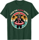 Bigfoot Sasquatch Flamingo pool party T-Shirt - T-Shirt | Forest