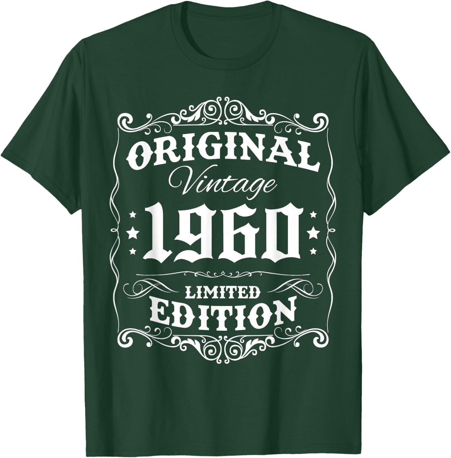 Original Vintage 1960 Limited Edition Classic 1960 Men Women T-Shirt - T-Shirt | Forest