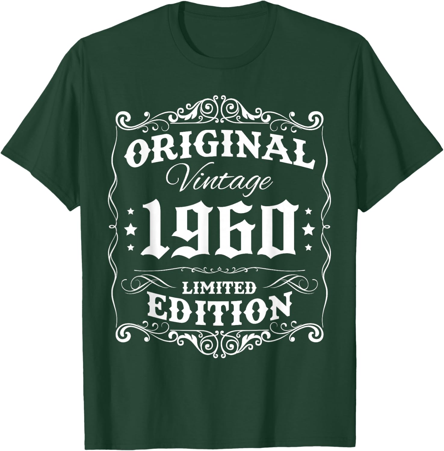 Original Vintage 1960 Limited Edition Classic 1960 Men Women T-Shirt - T-Shirt | Forest
