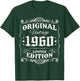 Original Vintage 1960 Limited Edition Classic 1960 Men Women T-Shirt - T-Shirt | Forest