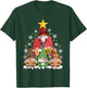 Funny Xmas Gnome Christmas Tree Men Women Kids T-Shirt - T-Shirt | Forest
