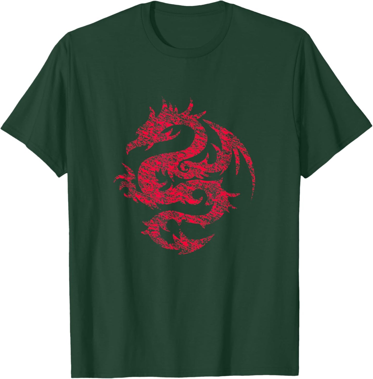Illustration Dragon for Dragon Lovers T-Shirt - T-Shirt | Forest