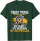 Three Things You Don't Mess With My Family - Rottweiler Dog Women T-Shirt - T-Shirt | Forest
