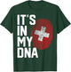 Switzerland Swiss Flag Heritage T-Shirt - T-Shirt | Forest