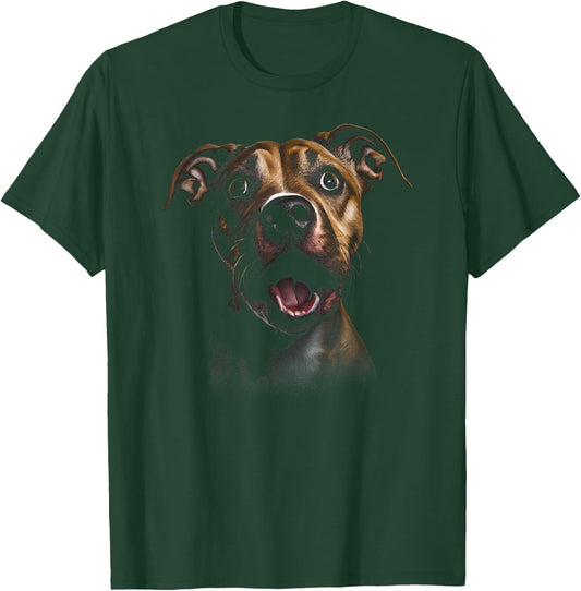 Art Colorful American Staffordshire Terrier T-Shirt - T-Shirt | Forest