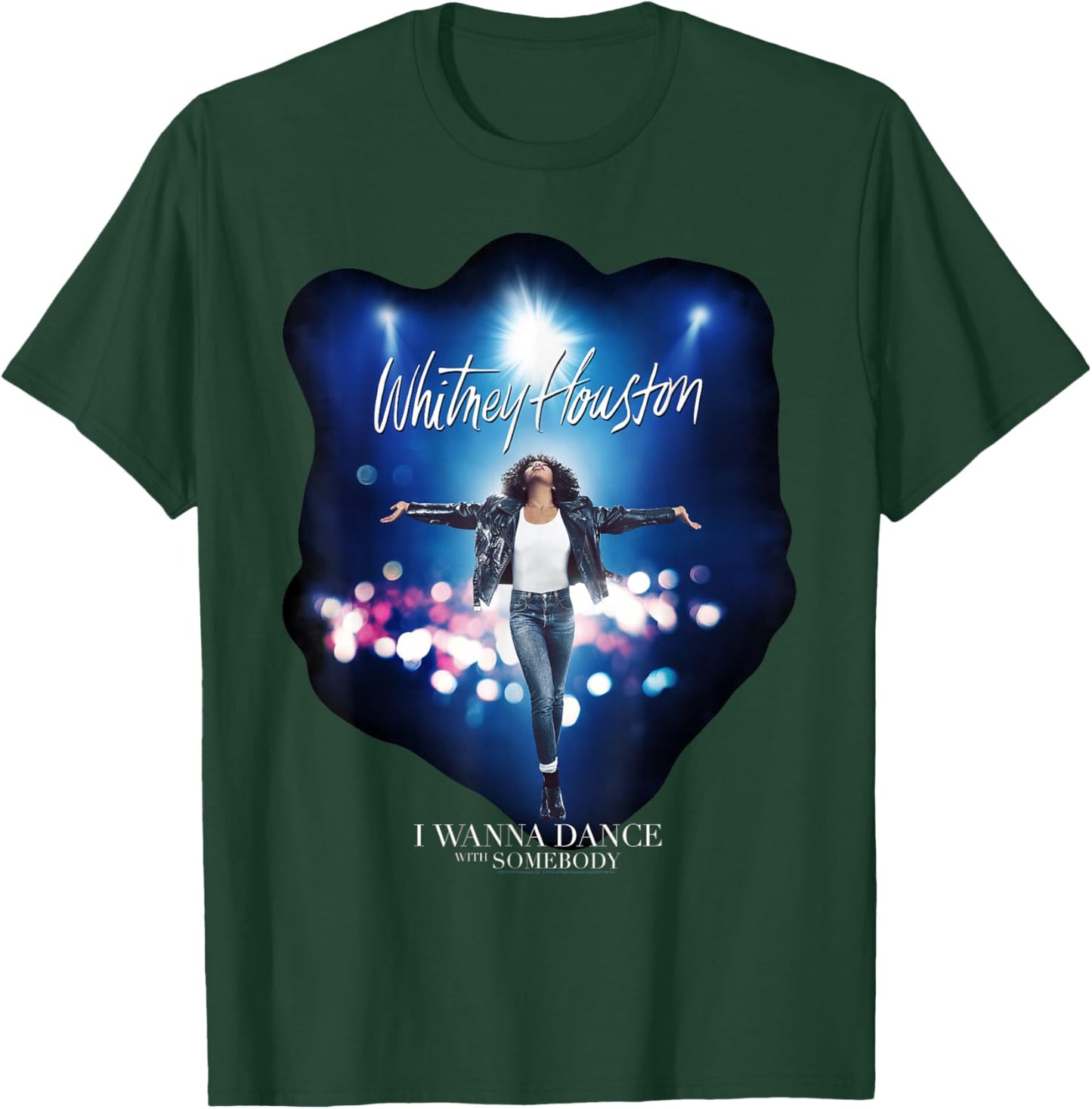 Whitney Houston I Wanna Dance With Somebody T-Shirt - T-Shirt | Forest