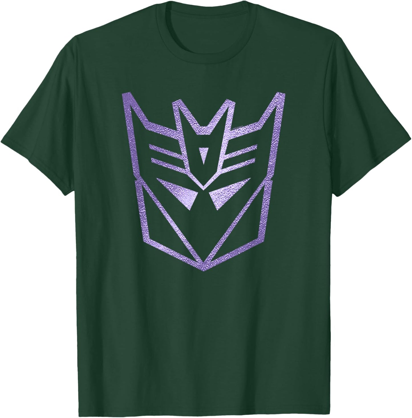 Transformers Decepticons Classic Metal Purple Logo T-Shirt - T-Shirt | Forest
