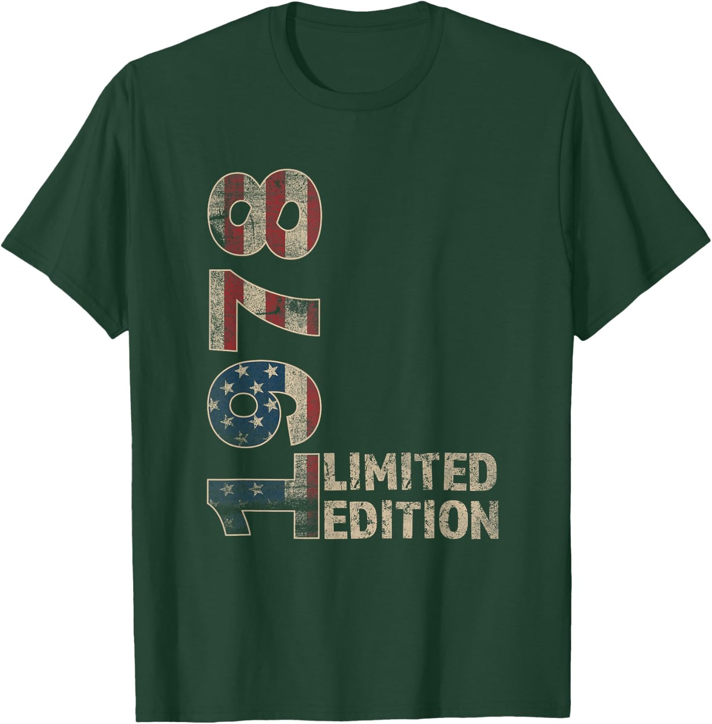 47th Birthday Gift men Vintage born 1978 turning 47 Year Old T-Shirt - T-Shirt | Forest