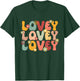 Lovey Grandma Groovy Lovey Grandmother T-Shirt - T-Shirt | Forest