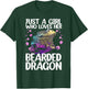 Cool Bearded Dragon Women Reptile Lovers Pet Lizard T-Shirt - T-Shirt | Forest