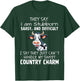 They Say I'm Stubborn Sassy And Difficult, Cow Lover T-Shirt - T-Shirt | Forest