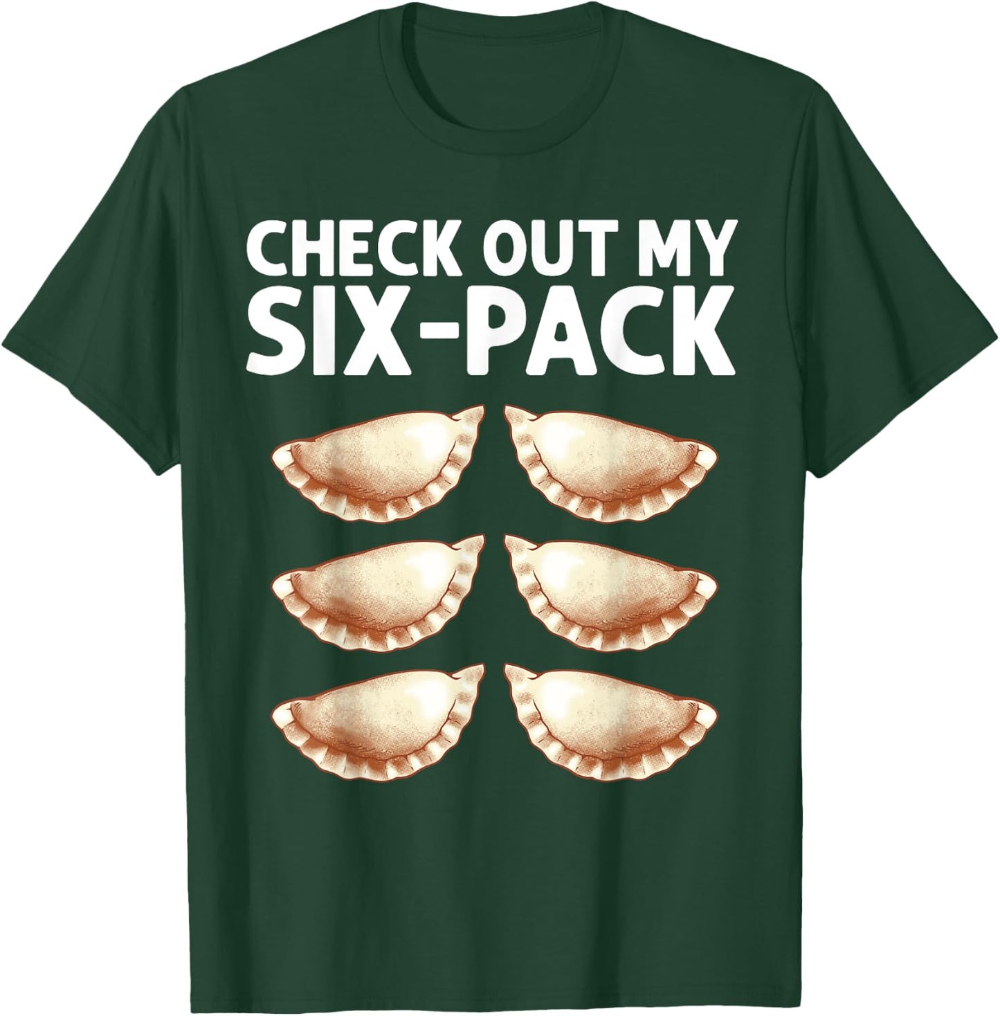 Funny Pierogi Design For Foodie Men Women Polish Food Lovers T-Shirt - T-Shirt | Forest