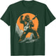 Bigfoot Playing Electric Guitar Funny Sasquatch Rocker T-Shirt - T-Shirt | Forest