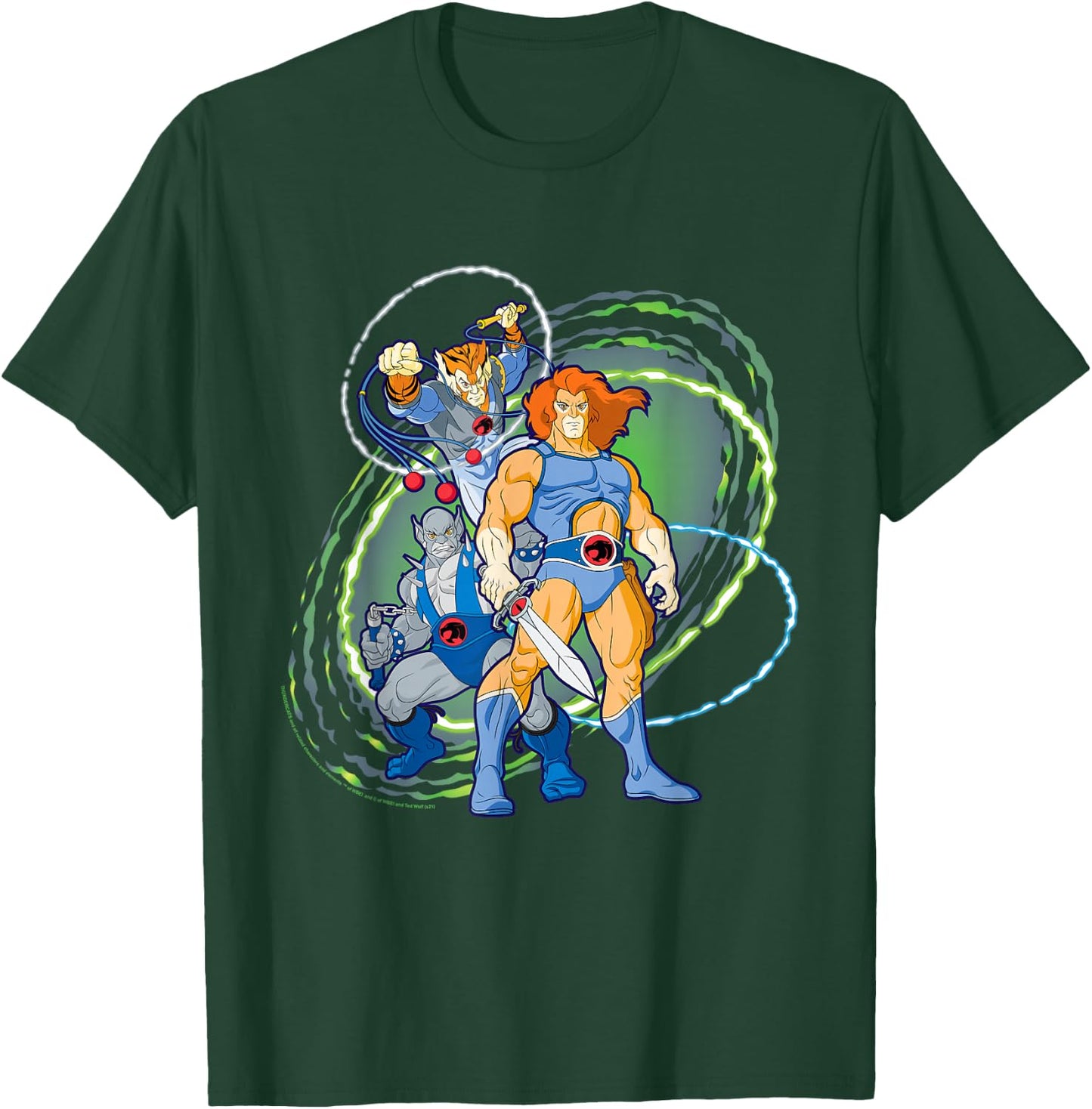 ThunderCats Panthro, Tygra and Lion-O T-Shirt - T-Shirt | Forest