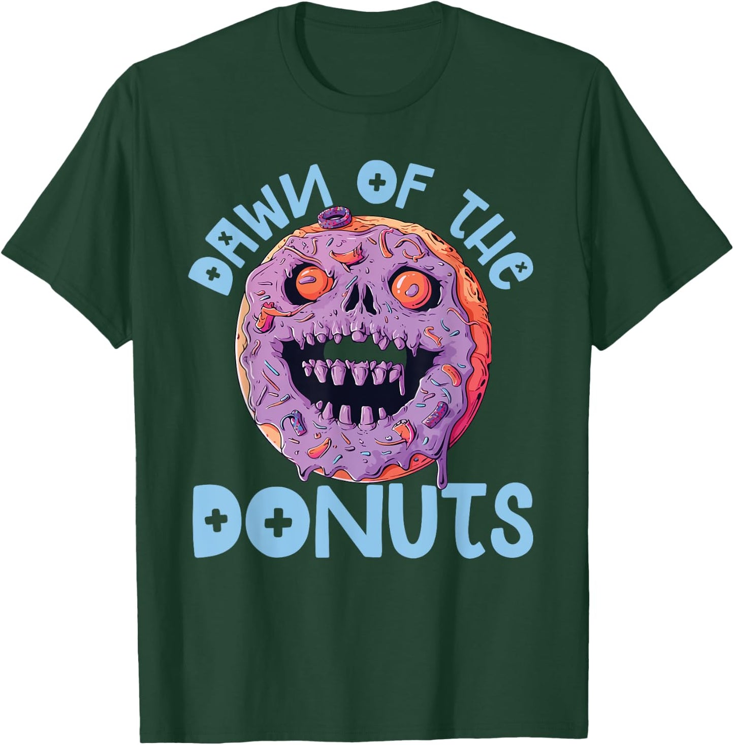 Donut Halloween Costume Doughnut Lover Spooky Trick Or Treat T-Shirt - T-Shirt | Forest