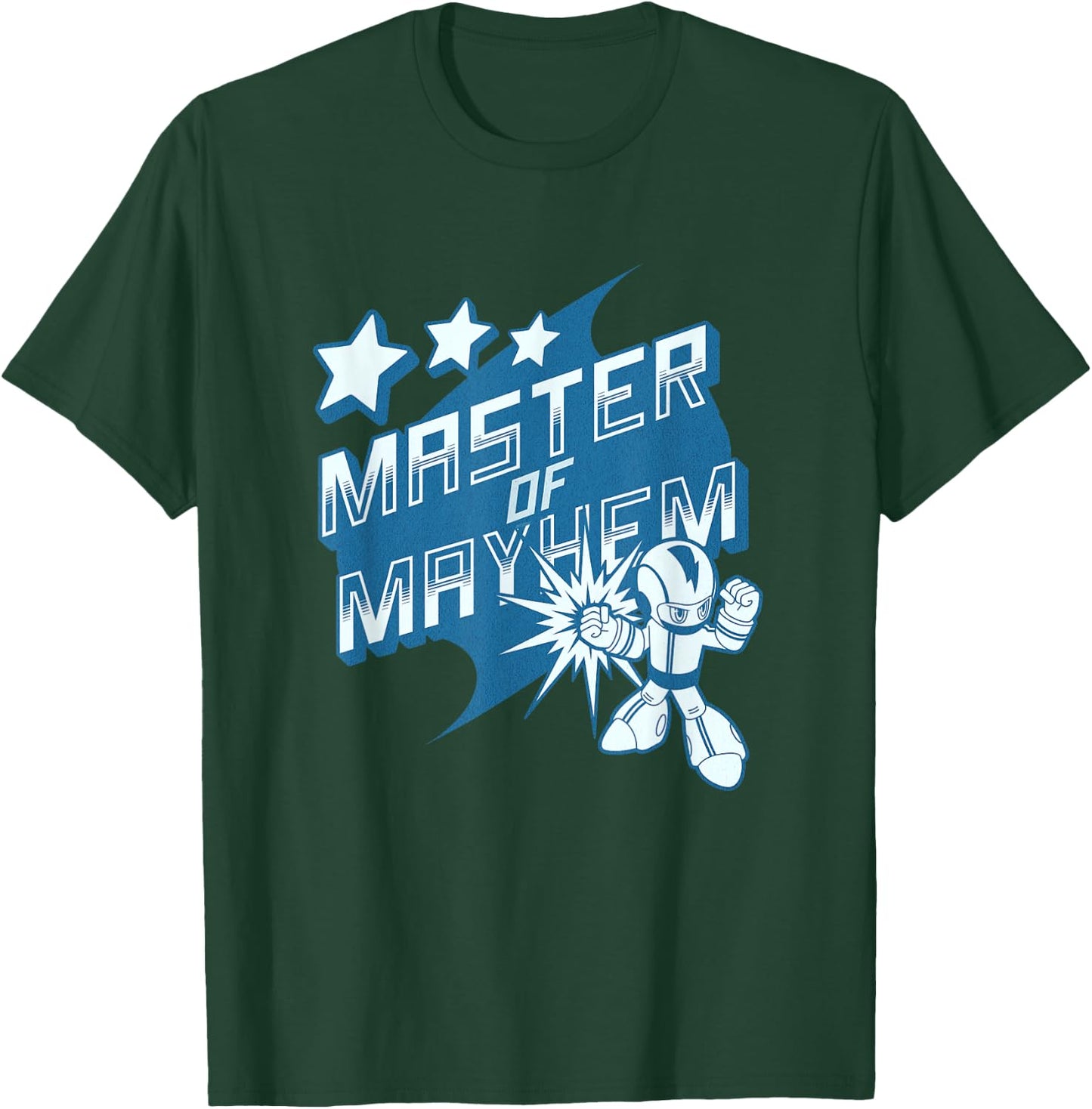 Gamer Master of Mayhem Casual Comfortable and Funny T-Shirt - T-Shirt | Forest
