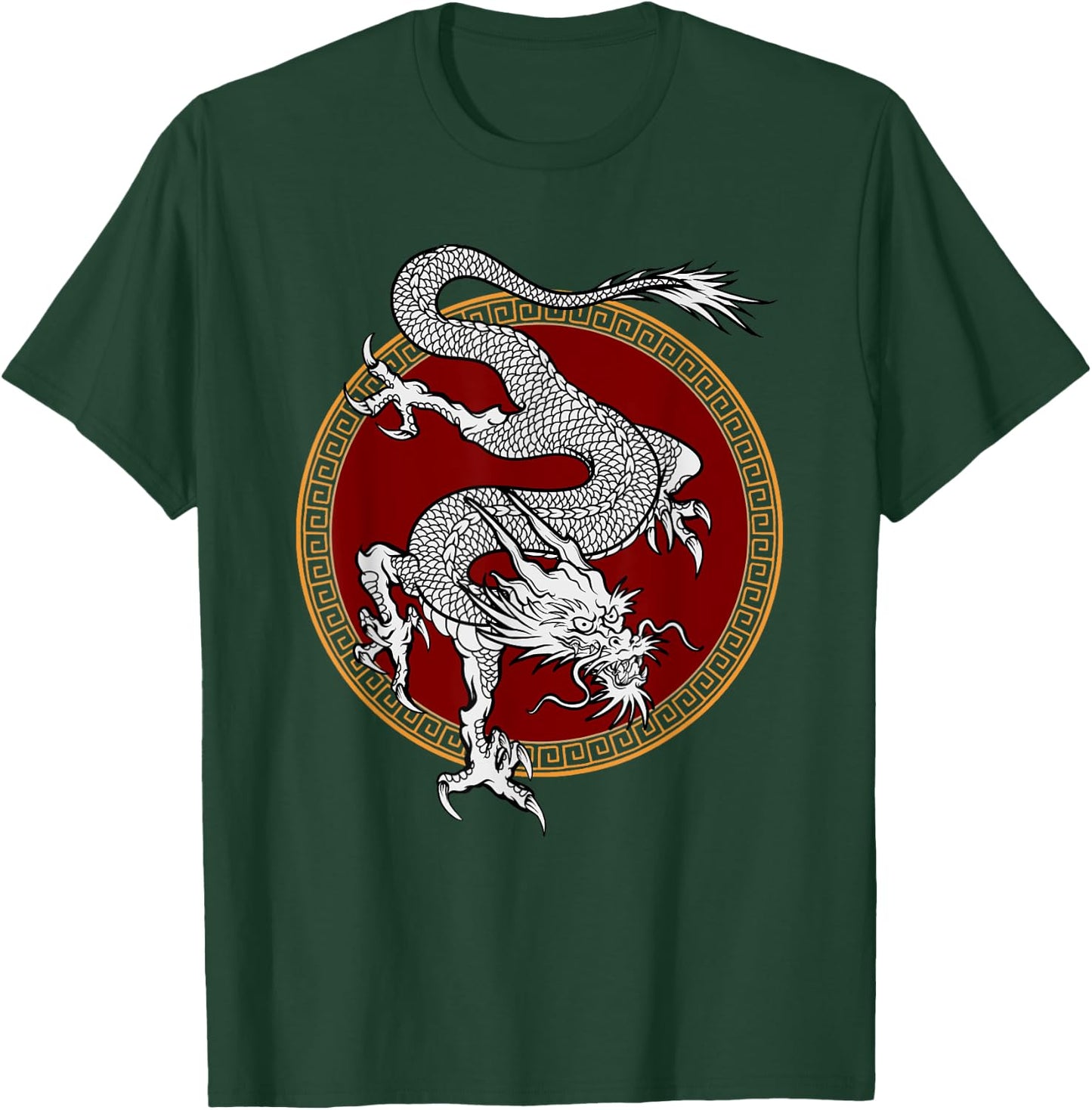 Yin Yan Chinese New Year 2024 Year of The Dragon 2024 T-Shirt - T-Shirt | Forest