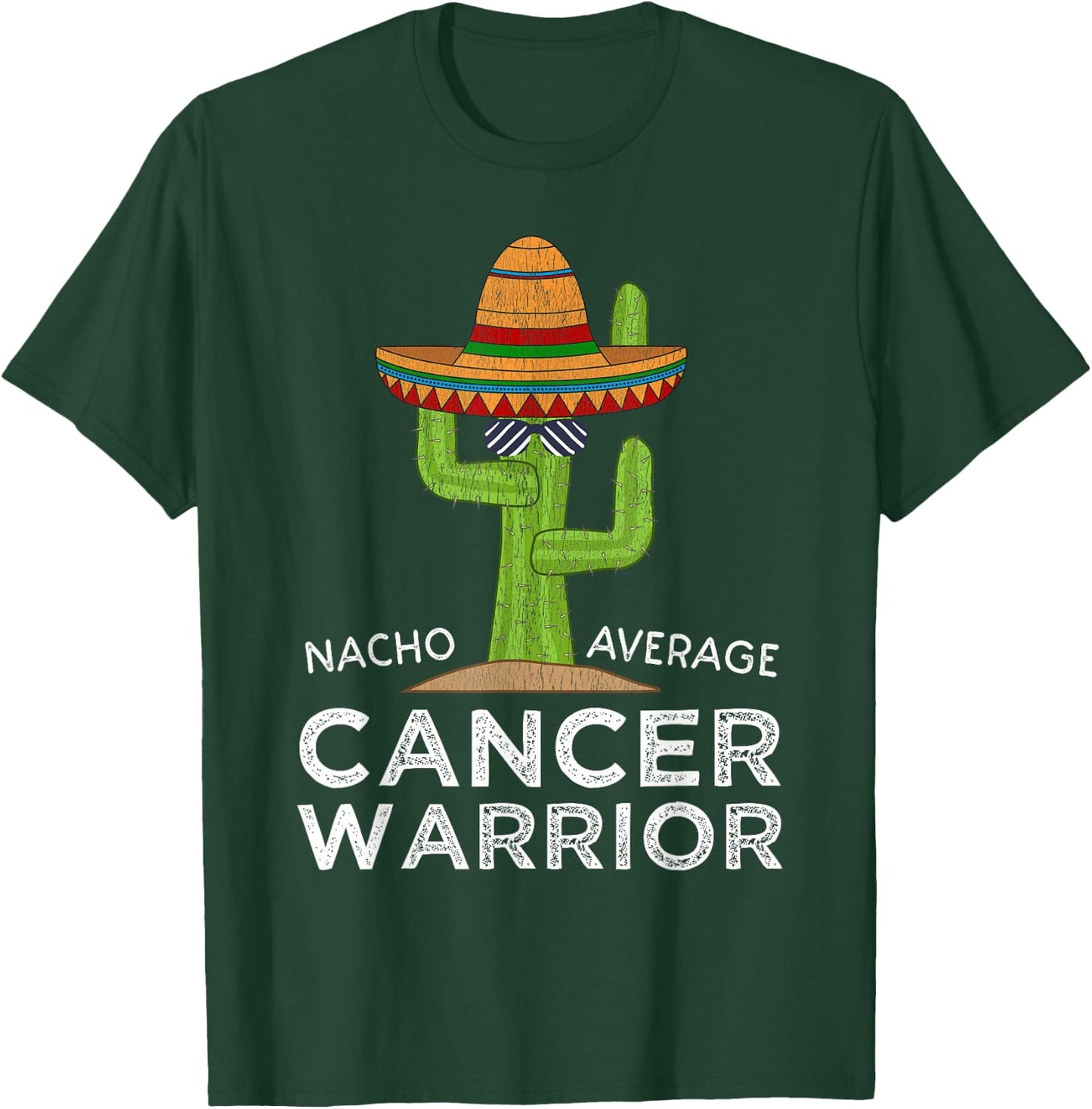 Cancer Fighting Support | Funny Cancer Fighter Warrior T-Shirt - T-Shirt | Forest