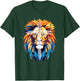 Jesus Lion of Judah Jesus Cross Faith Christian Kid Men Girl T-Shirt - T-Shirt | Forest