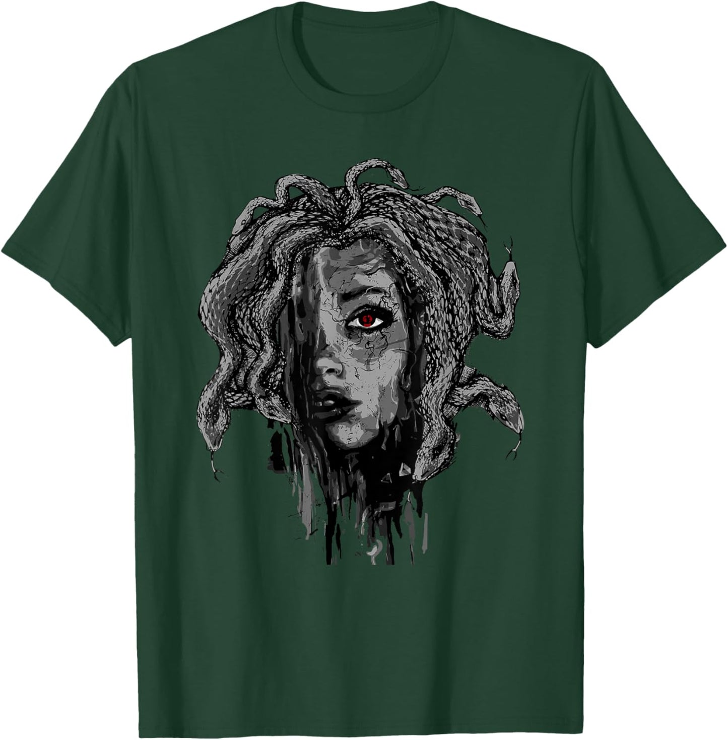 Mythical Creature Medusa Greek Mythology Gorgons T-Shirt - T-Shirt | Forest