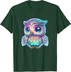Owl shirt for , owl shirt , owl for boys T-Shirt - T-Shirt | Forest