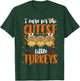 I Care For The Cutest Little Turkeys Thanksgiving NICU Nurse T-Shirt - T-Shirt | Forest