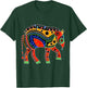 Native American Bison Pacific Northwest Coast Art Style T-Shirt - T-Shirt | Forest