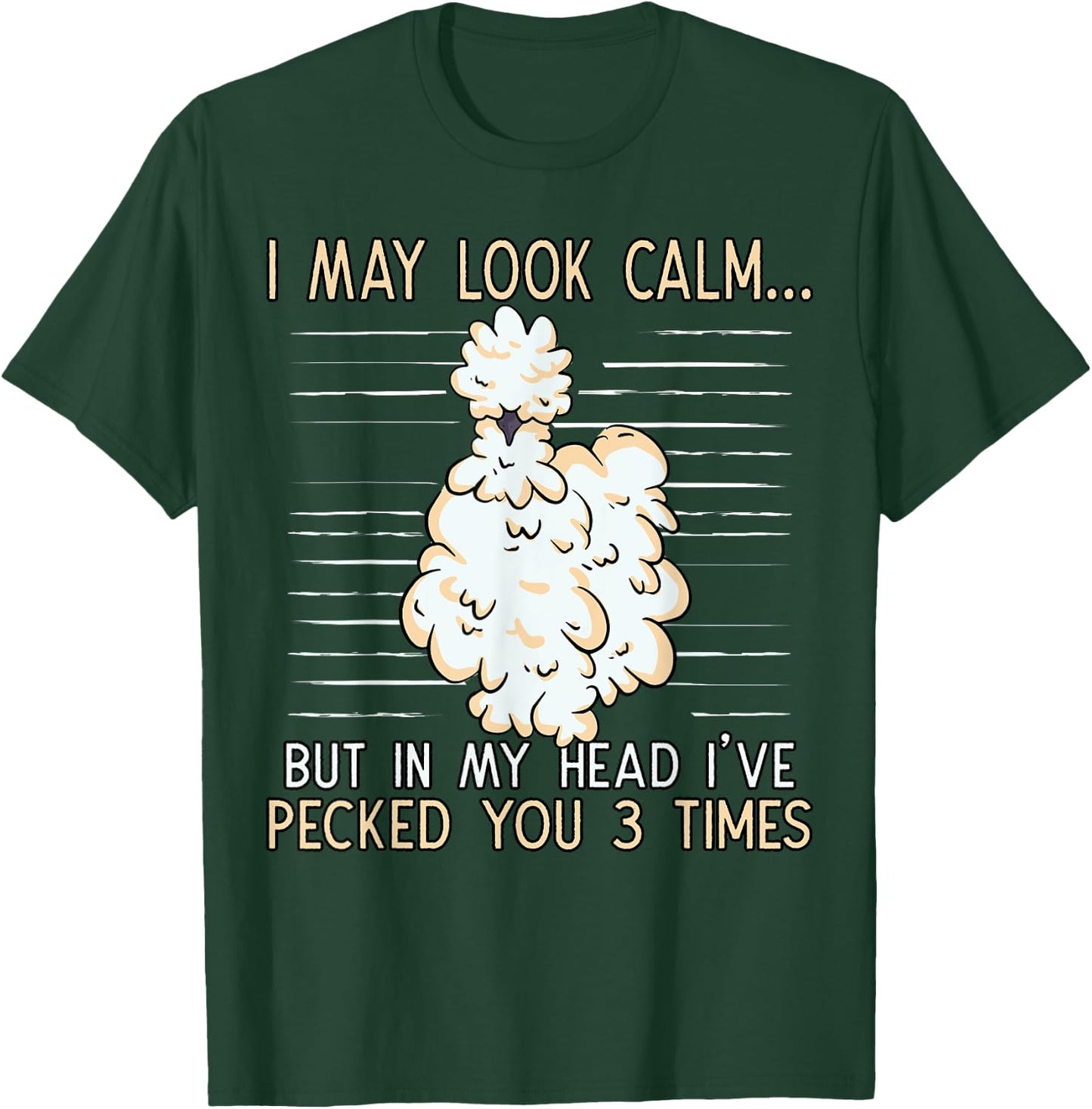 Silkie Chicken Farming Farmer Crazy Chinese Silky Chicken T-Shirt - T-Shirt | Forest