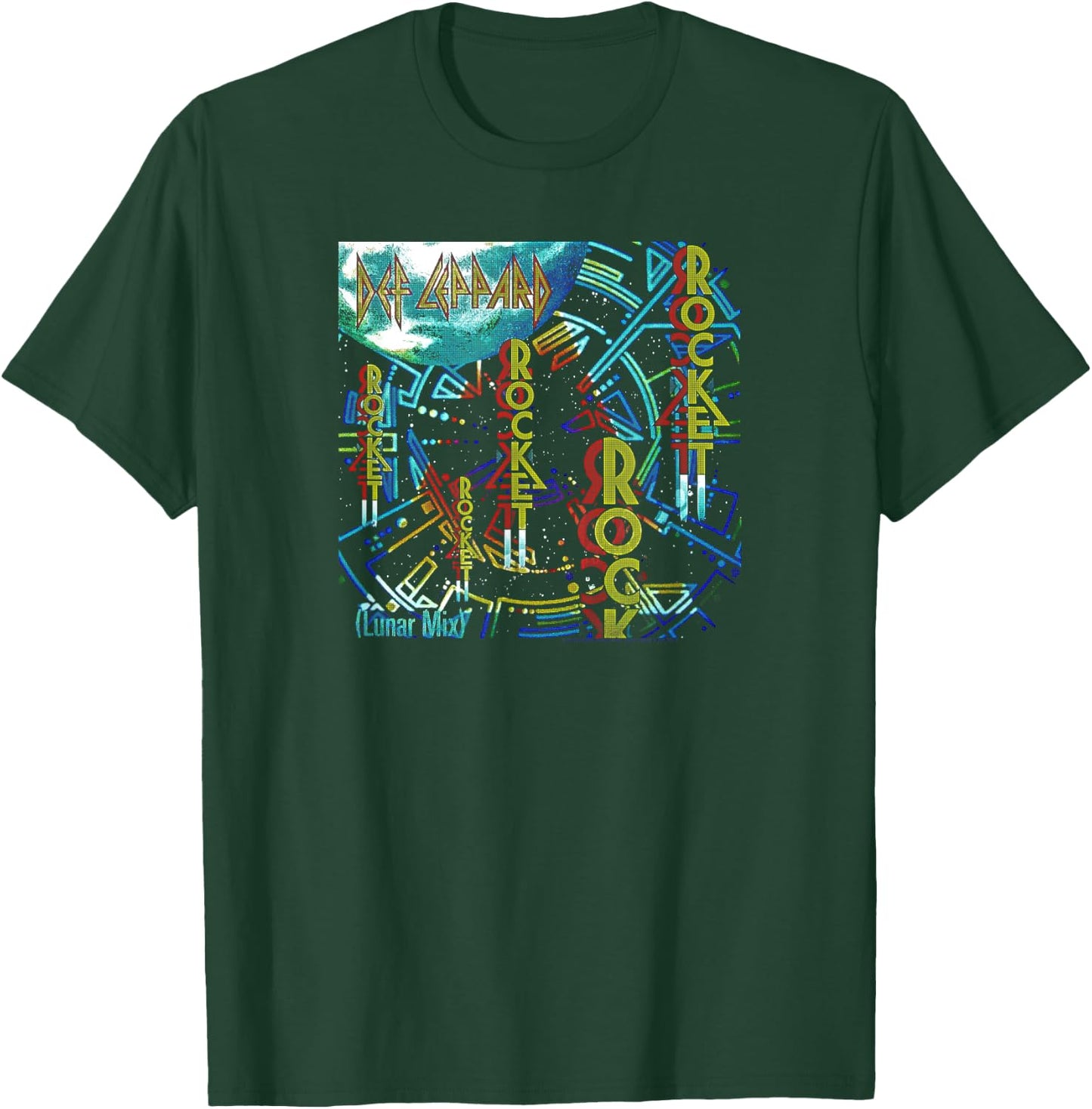 Def Leppard - Rocket T-Shirt - T-Shirt | Forest