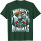 Basketball Gnome Merry Dunkmas, Christmas Basketball Player T-Shirt - T-Shirt | Forest