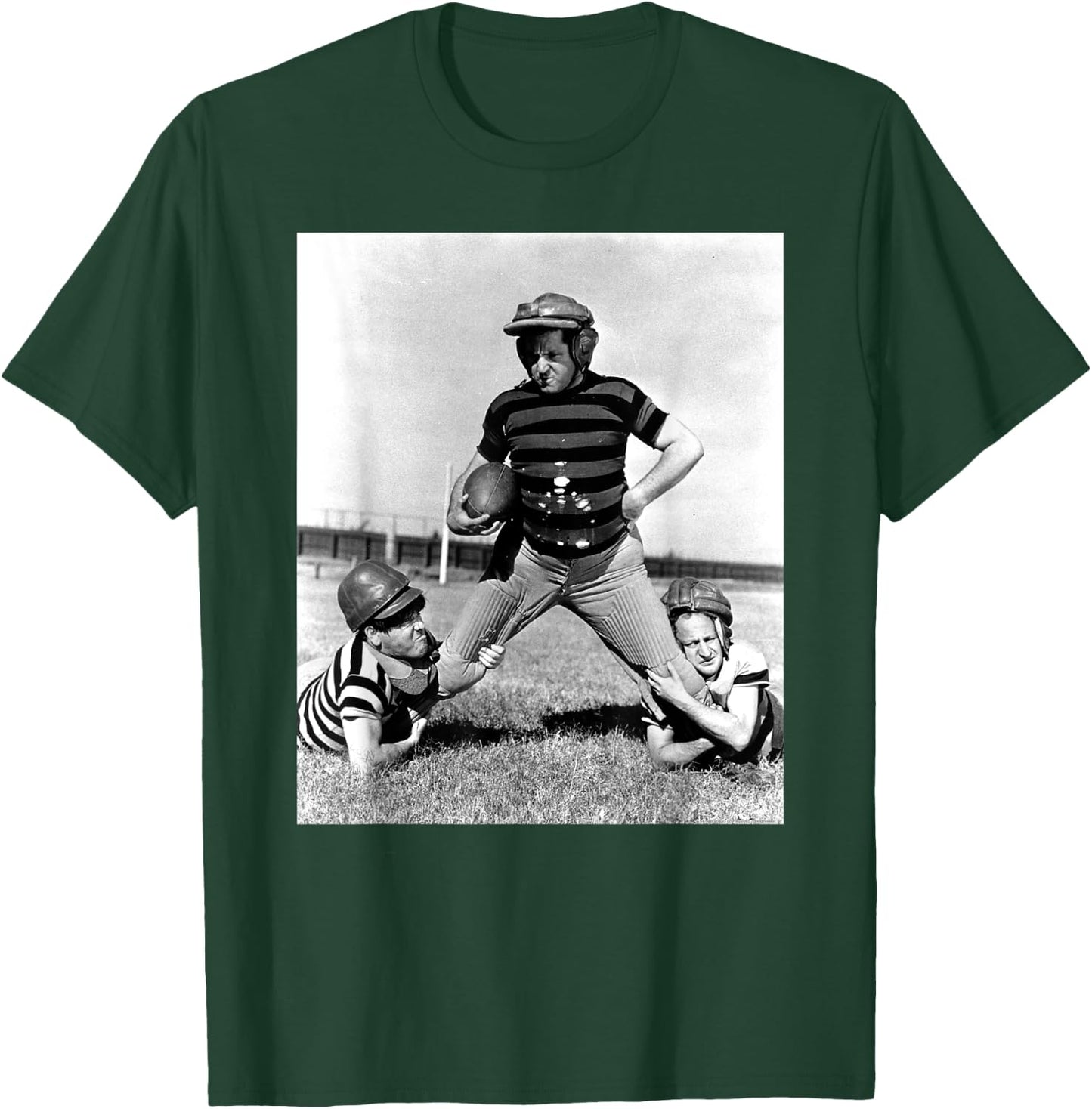 Three Stooges – Tackling Curly T-Shirt - T-Shirt | Forest