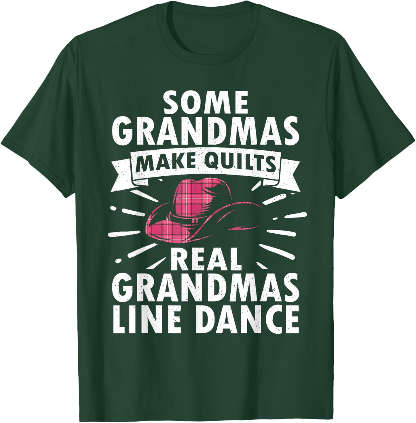 Line Dancing Art Mom Grandma Line Dance Teacher T-Shirt - T-Shirt | Forest
