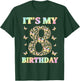 Cute 8 Years Old Girl Funny Butterfly It's My 8th Birthday T-Shirt - T-Shirt | Forest