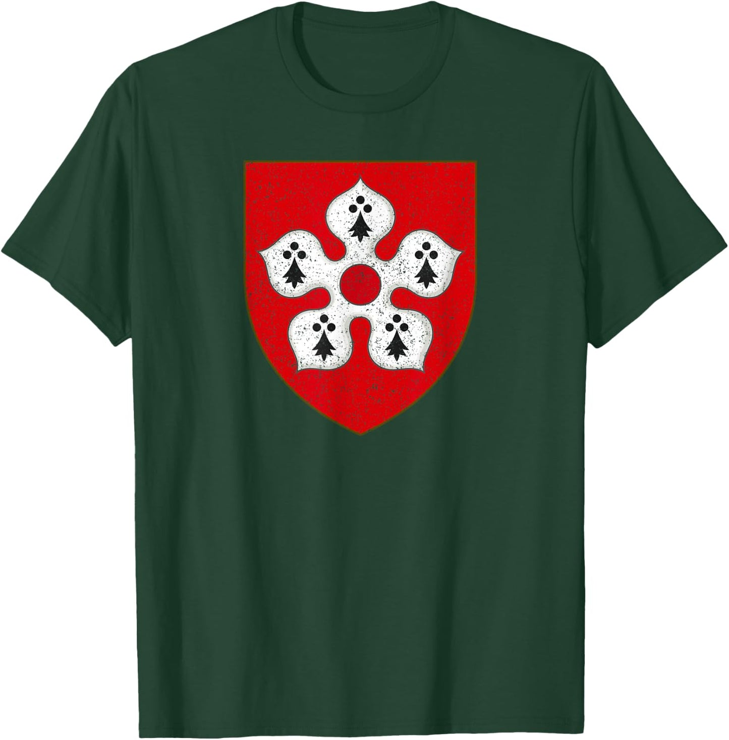 Leicester City Flag East Midlands England T-Shirt - T-Shirt | Forest
