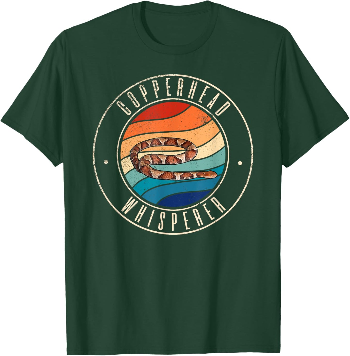 Copperhead Snake Whisperer T-Shirt - T-Shirt | Forest