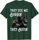 Excavator Construction Vehicle Backhoe They See Me Digging T-Shirt - T-Shirt | Forest