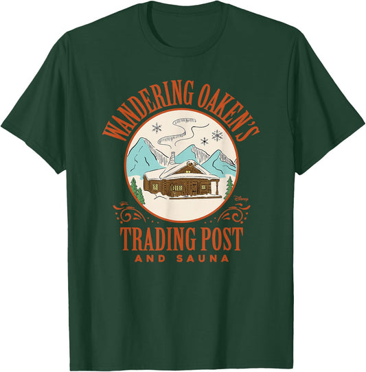 Frozen - Wandering Oaken's Trading Post & Sauna T-Shirt - T-Shirt | Forest