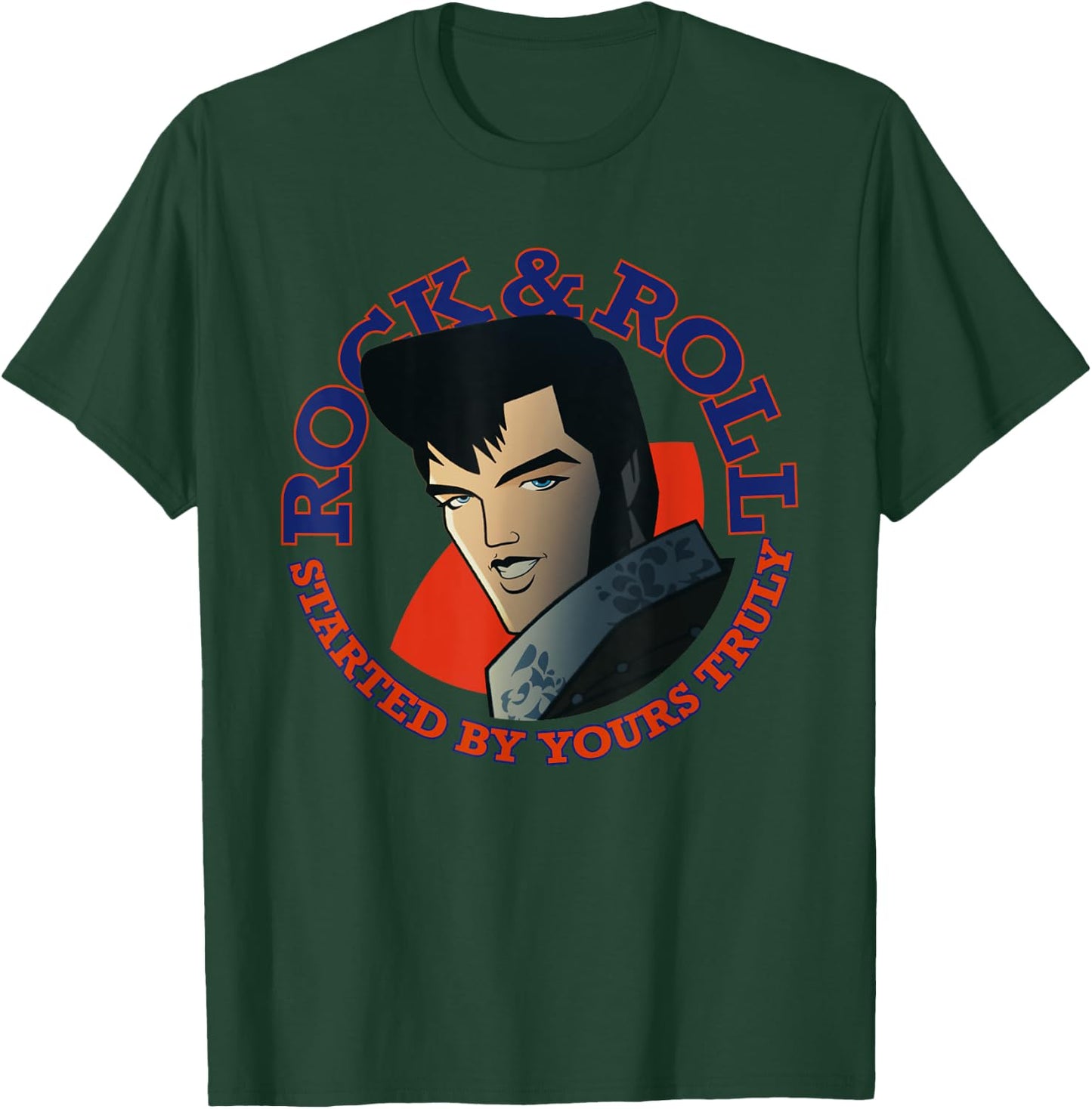 Agent Elvis Rock & Roll T-Shirt - T-Shirt | Forest