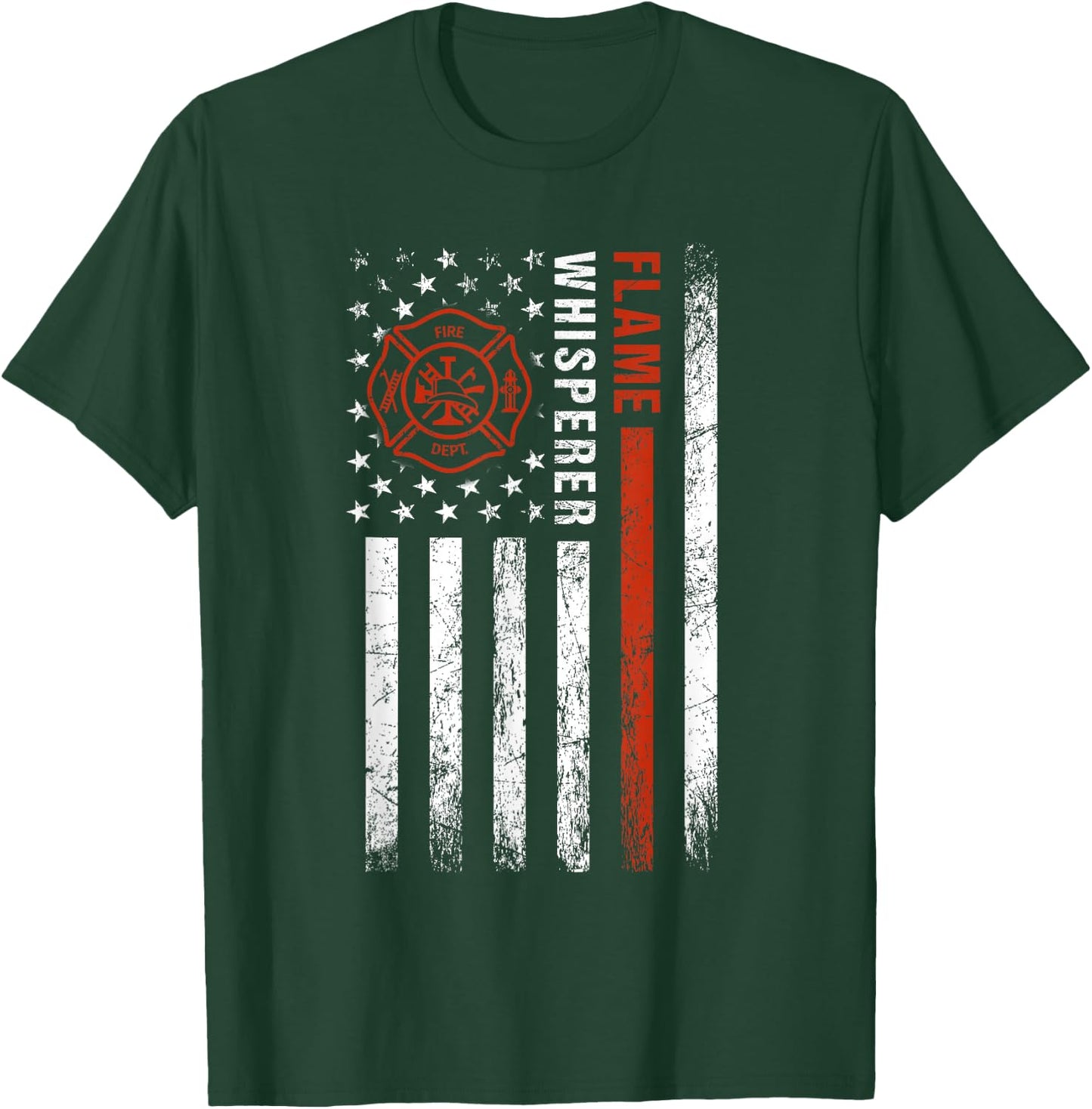 Funny Firefighting Fireman - Volunteer Firefighters T-Shirt - T-Shirt | Forest
