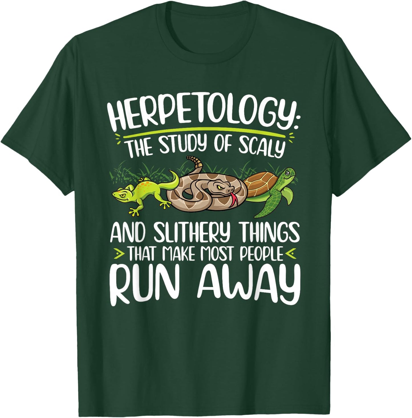 Herpetology definition Herping Zoology T-Shirt - T-Shirt | Forest